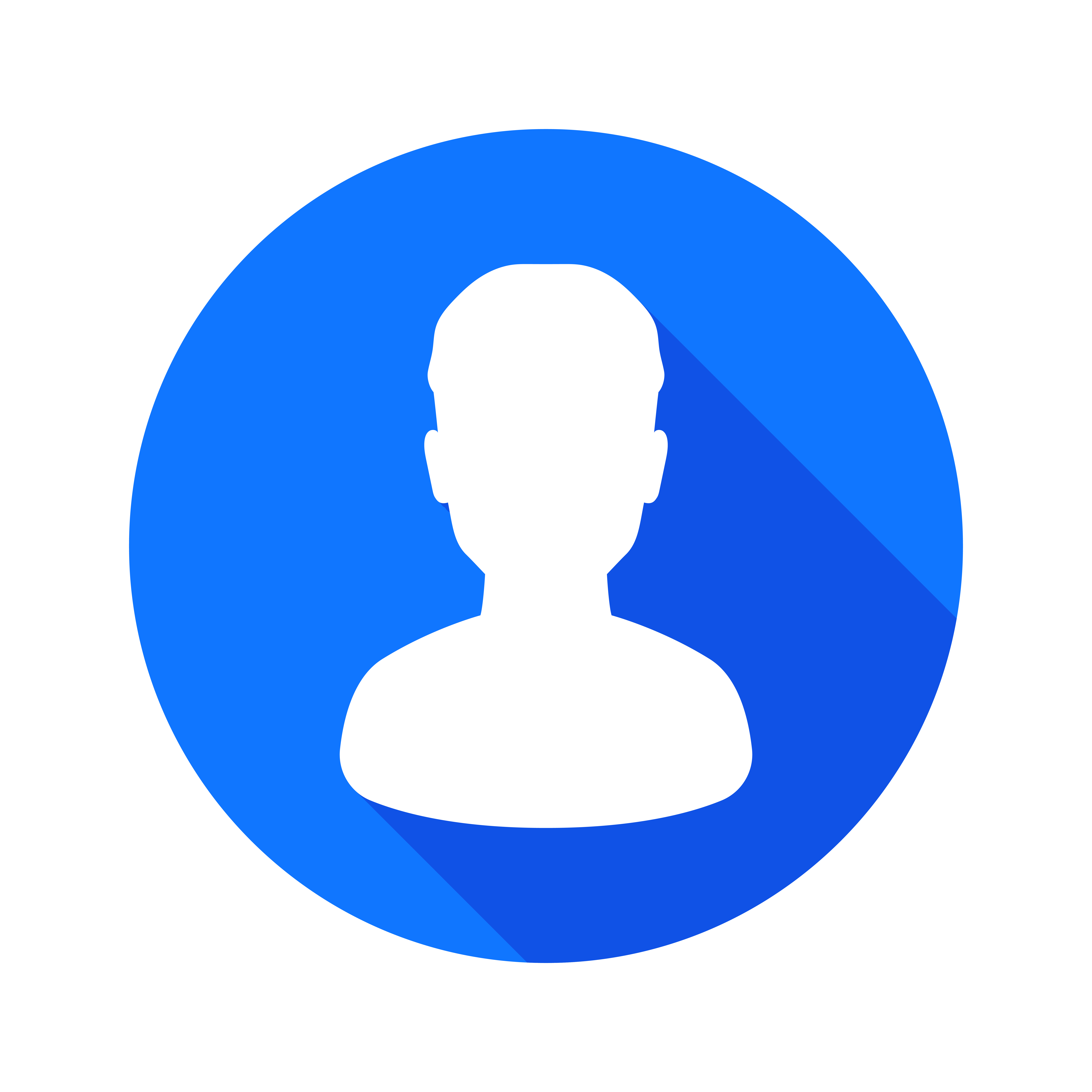 blue user icon